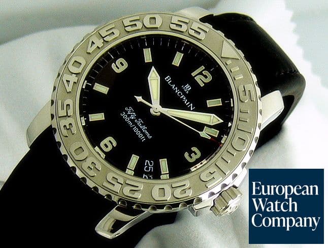 Image of Blancpain 50 Fathoms Steel/Rubber
