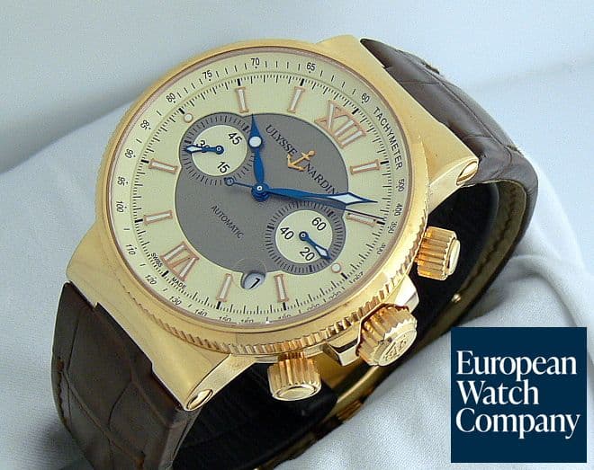 Image of Ulysse Nardin PEDRO Marine Chrono 
18K Rose Gold
