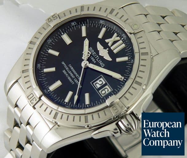 Image of Breitling Cockpit SS/SS COSC
Black Dial
