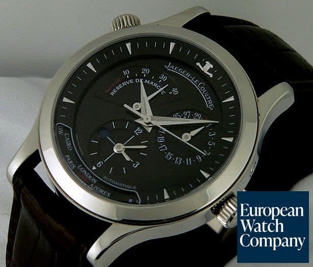 Image of Jaeger LeCoultre Master Geo Steel Black