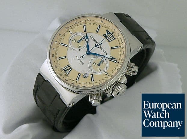 Image of Ulysse Nardin Marine Chrono SS/Strap
