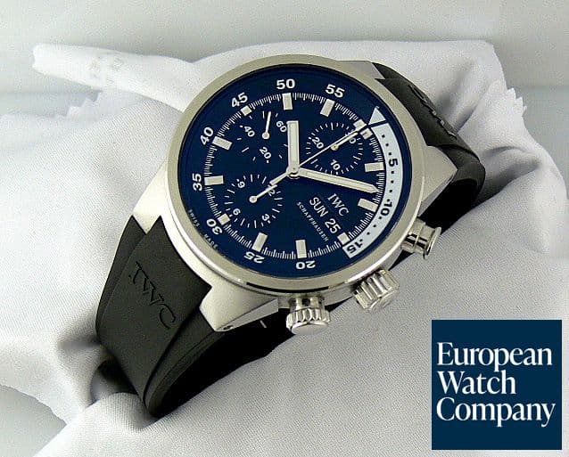 Image of IWC Aquatimer Chrono Steel Rubber