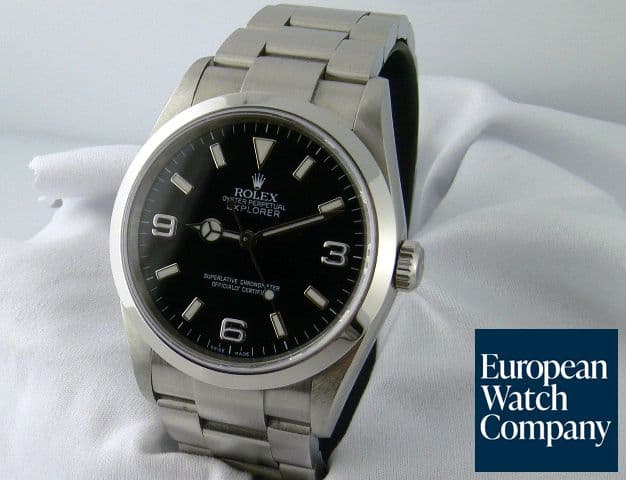 Image of Rolex Explorer I Black


