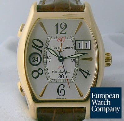 Image of Ulysse Nardin Michelangelo UTC Yellow Gold