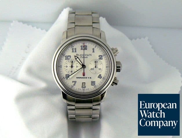 Image of Blancpain Flyback SS/SS Monaco White