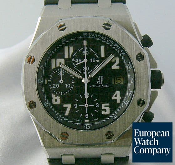 Image of Audemars Piguet Royal Oak Offshore Themes SS Black