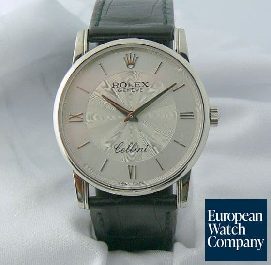 Image of Rolex Cellini WG Silver Dial