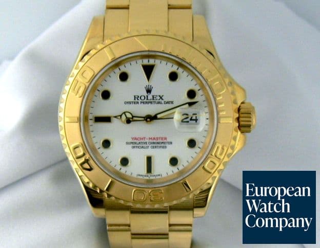 Image of Rolex Yacht-Master YG/YG White Dial