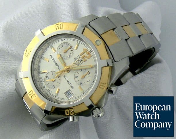 Image of TAG Heuer Aquaracer Pro 
ss/18K

