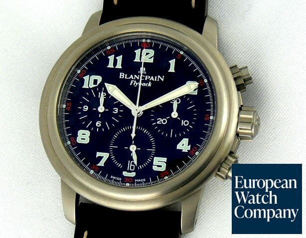 Image of Blancpain Flyback Tita/Strap