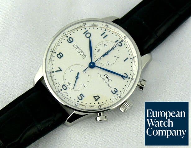 Image of IWC Portugieser Chrono Silver Dial


