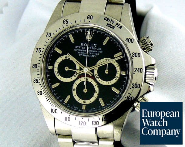 Image of Rolex Daytona SS Black Dial
Zenith