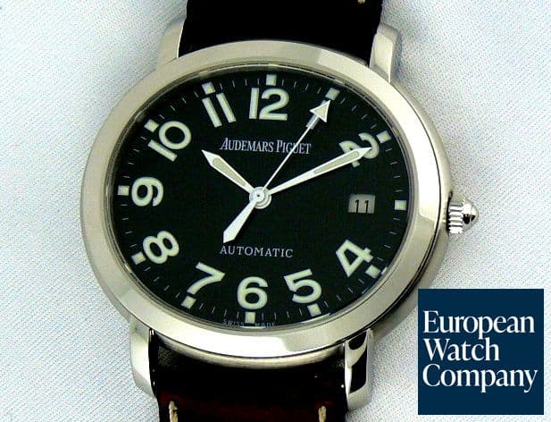 Image of Audemars Piguet Millenary SS Black Dial