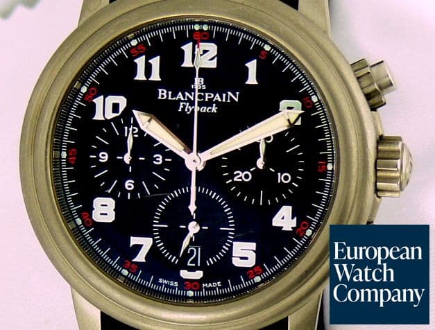 Image of Blancpain Flyback Tita/Strap
