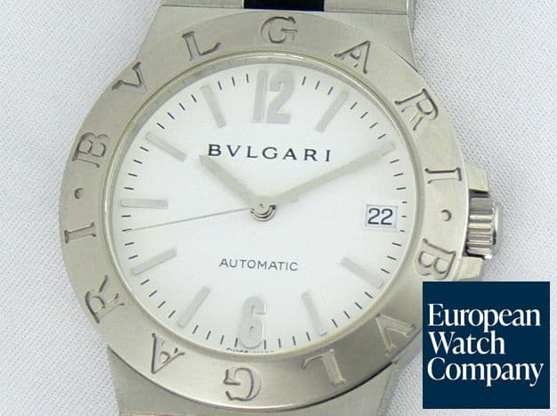 Image of Bulgari Diagono Sport Auto White