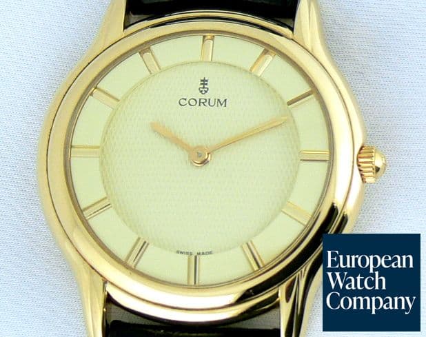 Image of Corum Dune 18k Yellow Gold Curved Case Manual