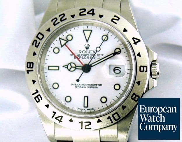 Image of Rolex Explorer II White Dial