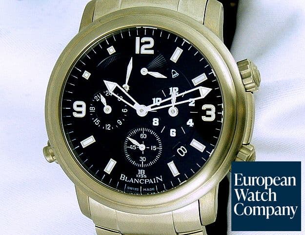 Image of Blancpain Alarm Titanium,
Leman GMT
