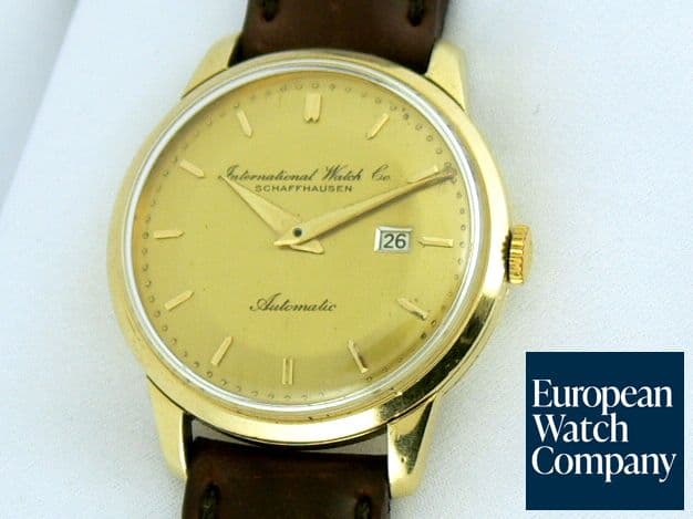 Image of IWC 9k Yellow Gold Vintage