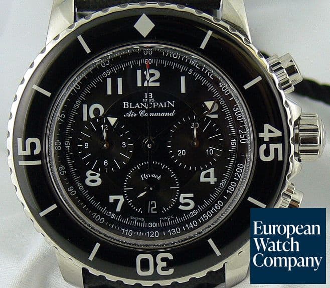 Image of Blancpain Fifty Fathoms Air Command Flyback Chrono SS 