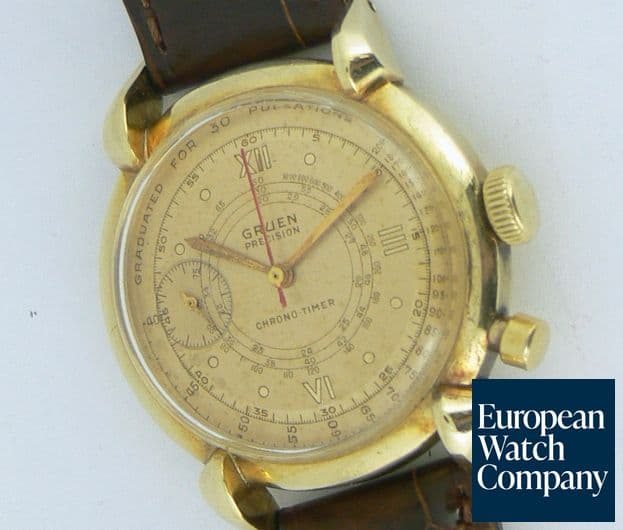 Image of Gruen Precision Chrono-Timer
14K Gold