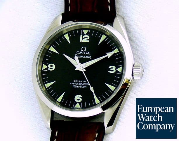 Image of Omega Aqua Terra Railmaster SS Black Dial