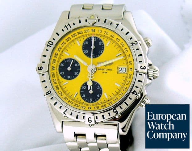 Image of Breitling Chronomat Longitude
SS/SS Yellow Dial