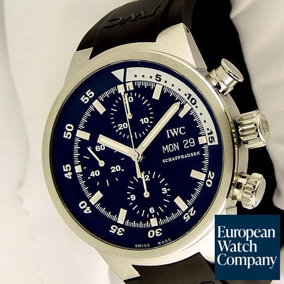 Image of IWC Aquatimer Chrono Steel Rubber