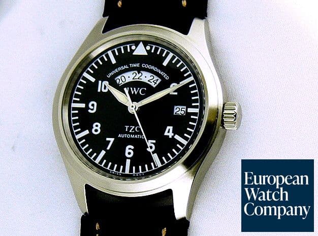 Image of IWC UTC Black Dial Strap