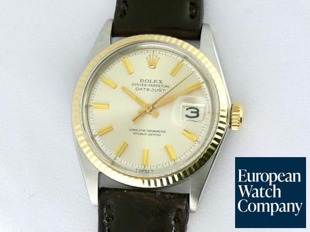Image of Rolex Datejust 2T Champagne Dial Strap (1966)