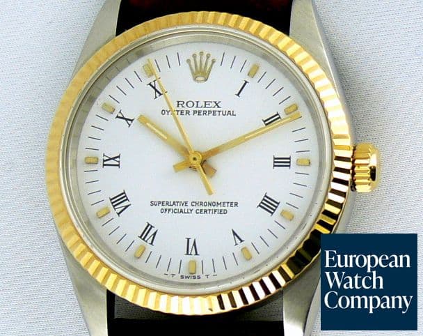 Image of Rolex Oyster Perpetual 18k/SS Strap E Series