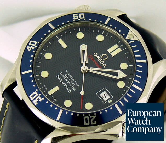 Image of Omega Seamaster Chronometer Pro Blue Strap