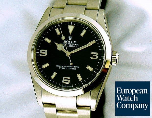 Image of Rolex Explorer I Black


