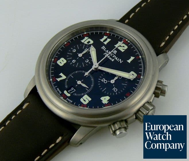 Image of Blancpain Flyback Tita/Strap