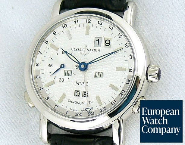 Image of Ulysse Nardin GMT Perpetual Platinum Ltd. Edition