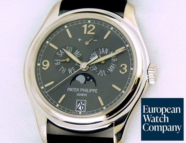Image of Patek Philippe 5146 White Gold Annual Calendar Gray Dial

