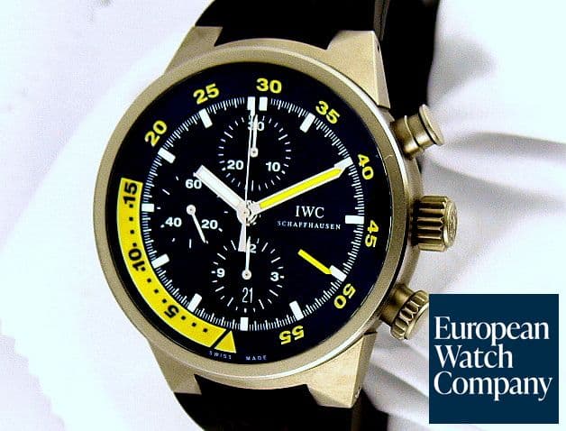Image of IWC Aquatimer Split Minute Chrono
Titanium Black Dial
