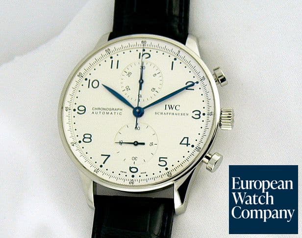 Image of IWC Portugieser Chrono Silver Dial


