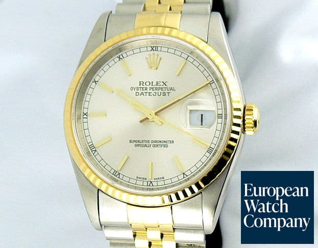 Image of Rolex Datejust 2T Silver Dial
Jubilee (2002 3/4)