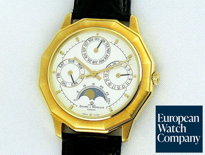 Image of Baume & Mercier Riviera YG Triple Date