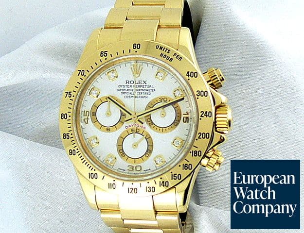 Image of Rolex Daytona YG/YG White 
K series 