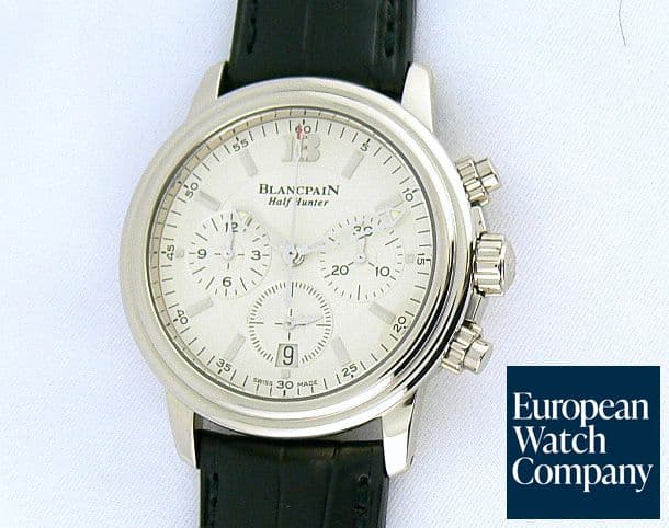 Image of Blancpain Chrono Half Hunter WG/Strap