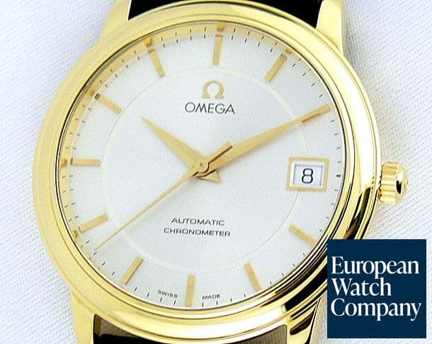 Image of Omega Automatic Chronometer 18k YG/Strap