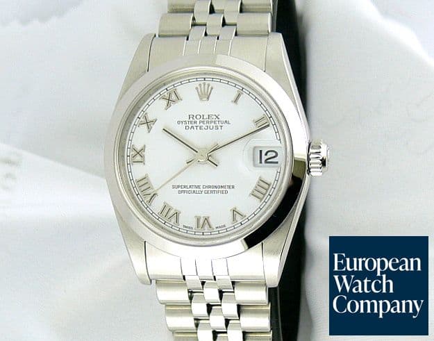 Image of Rolex Datejust Midsize White Dial Y Series