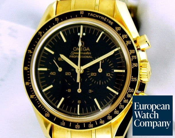Image of Omega Speedmaster YG/YG Black Dial