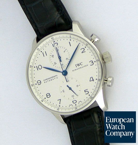 Image of IWC Portugieser Chrono Silver Dial