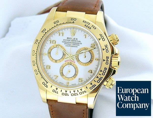Image of Rolex Daytona Yellow Gold Strap