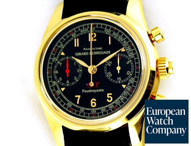 Image of Girard-Perregaux Ferrari S.F. Foudroyante YG Black Dial