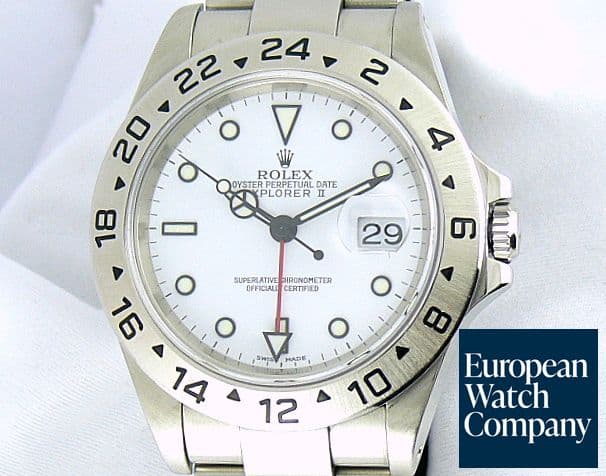 Image of Rolex Explorer II White Dial