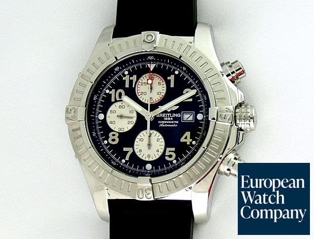 Image of Breitling Aeromarine Super Avenger
Black Dial